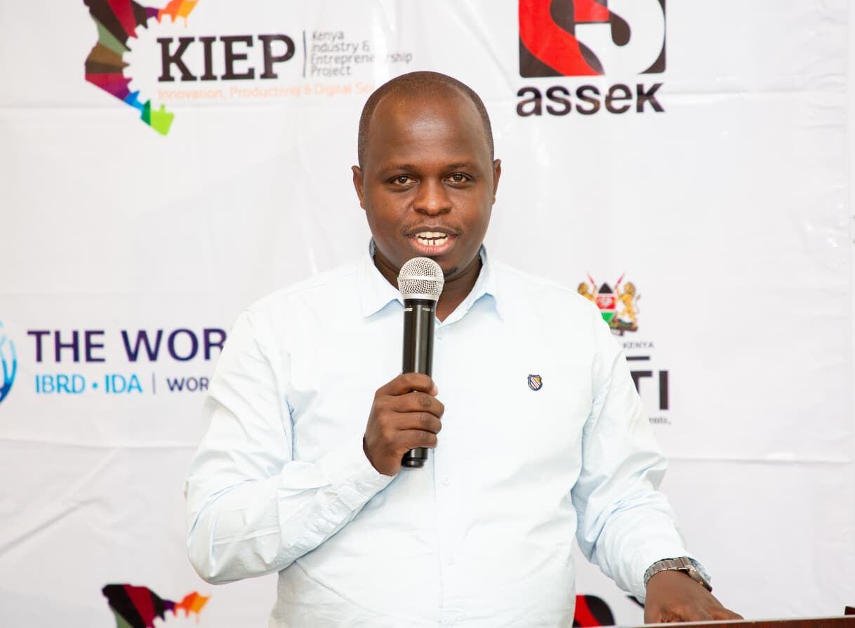 Eugene Muchai at a recent engagement