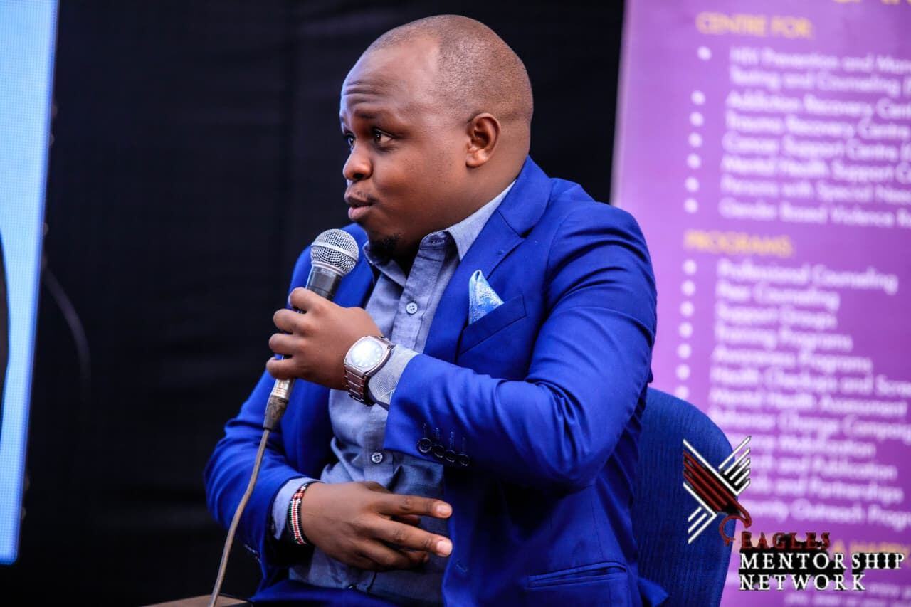 Eugene Muchai at a recent engagement