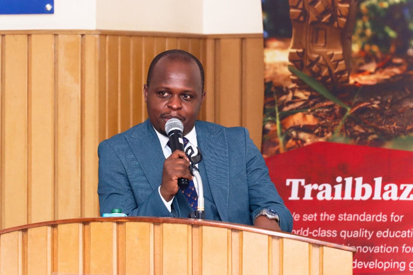 Eugene Muchai at a recent engagement